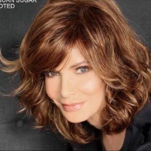 Jaclyn Smith Sunset wig color 8/12A Pecan delight